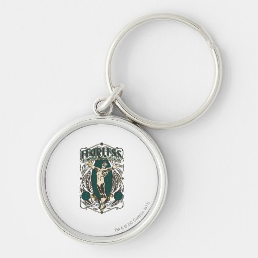 Porte-clés Lanterne verte - Poster "sans peur" (Devant)