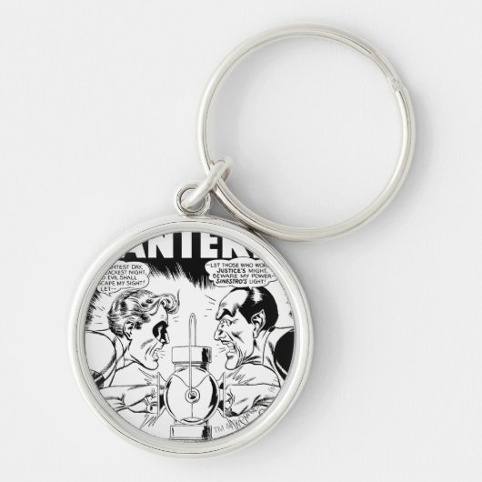 Porte-clés Lanterne verte vs Sinestro, noir et blanc (Devant)