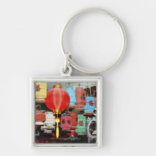 Porte-clés Lanternes chinoises en Chine (Devant)
