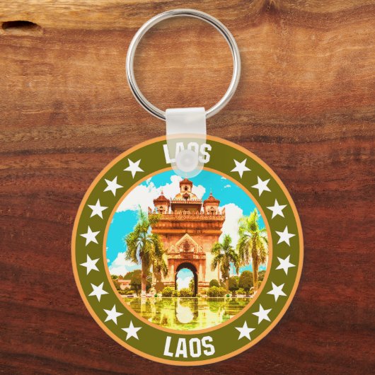 Porte-clés Laos (Recto)