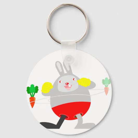 Porte-clés lapin (Recto)