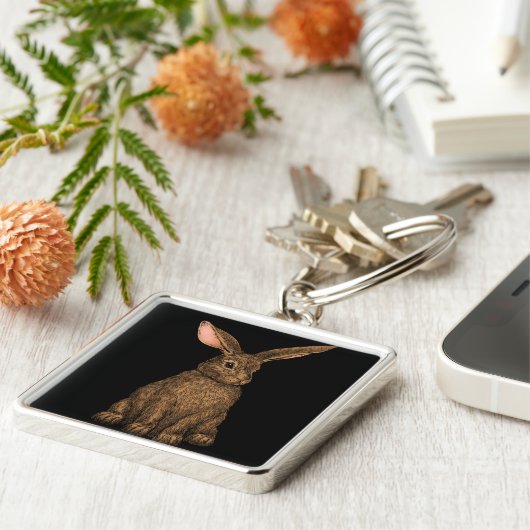 Porte-clés Lapin 3 (Côté)