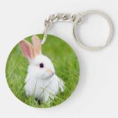 Porte-clés Lapin blanc (Dos)