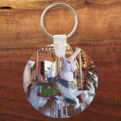 Porte-clés "Lapin blanc" (Recto)