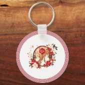 Porte-clés Lapin chinois (Recto)