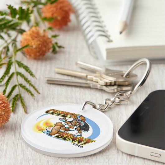 PORTE-CLÉS LAPIN CLASSIQUE DE ROCKET ! (Devant droit)