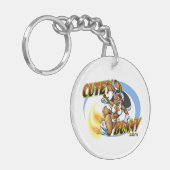 PORTE-CLÉS LAPIN CLASSIQUE DE ROCKET ! (Devant gauche)