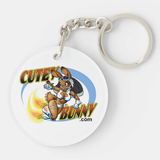 PORTE-CLÉS LAPIN CLASSIQUE DE ROCKET ! (Dos)