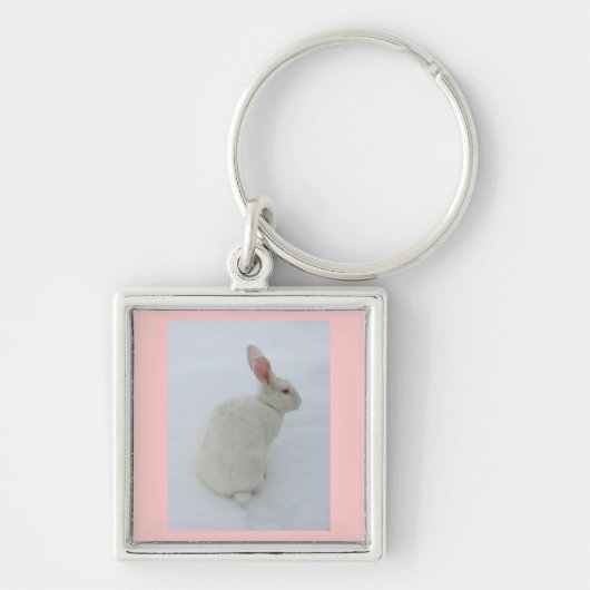 Porte-clés Lapin De Neige (Devant)
