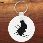 Porte-clés lapin de neige (Recto)