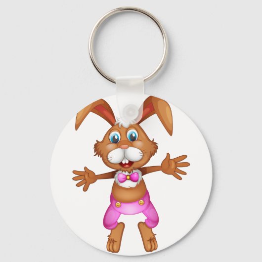 Porte-clés Lapin de Pâques (Recto)