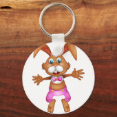 Porte-clés Lapin de Pâques (Recto)