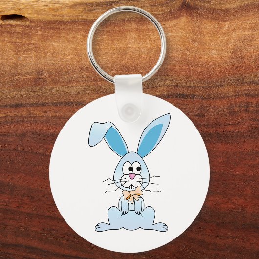Porte-clés Lapin De Pâques Avec Cravate De Bow