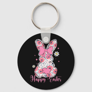 Porte-clés Lapin de Pâques Coquette Arc Femme Fille