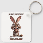 Porte-clés Lapin de Pâques drôle – Création de Pâques mignonn (Dos)