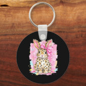 Porte-clés Lapin de Pâques fantaisiste (Recto)