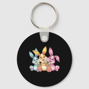 Porte-clés Lapin de Pâques Joyeux Funny Easter Day