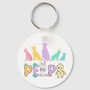 Porte-clés Lapin de Pâques mignonne Lapin de Pâques Amoureux