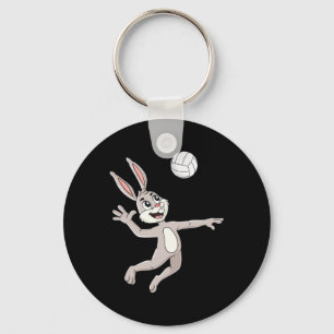 Porte-clés Lapin De Pâques Touchant Un Volley Fun Boys Filles