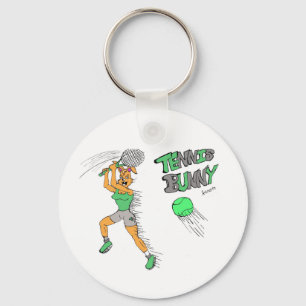 Porte-clés Lapin de tennis