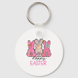 Porte-clés Lapin drôle Coquette Arc Amoureux de lapins Joyeus