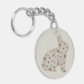 Porte-clés Lapin du pays des merveilles 2 (Devant gauche)