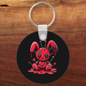 Porte-clés Lapin En Plan Pastel Goth Anime Kawaii Obtenu (Recto)