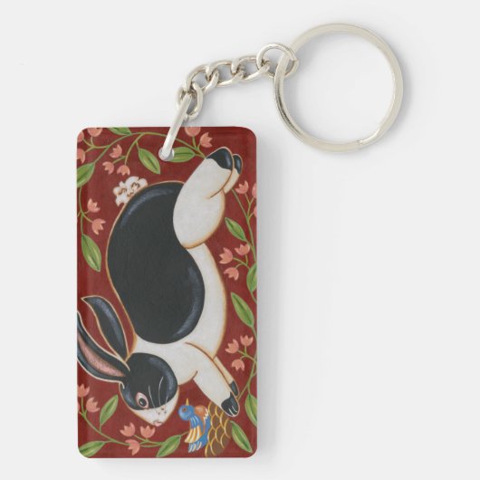 Porte-clés Lapin Folk (Dos)