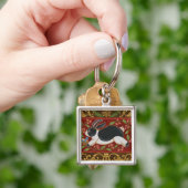 Porte-clés Lapin Folk (main)