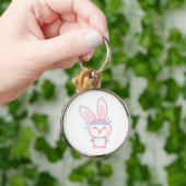 Porte-clés Lapin, Forme physique, Dessin animé (Main)