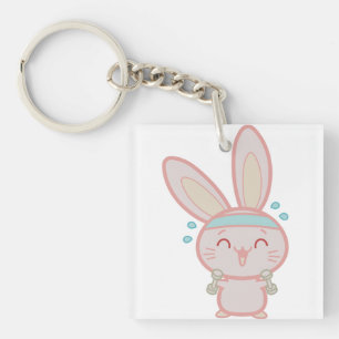 Porte-clés Lapin, Forme physique, Dessin animé