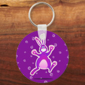 Porte-clés Lapin fou, porte - clé (Recto)