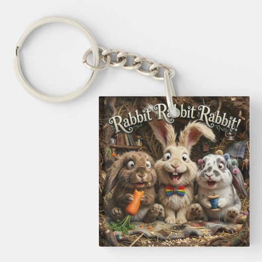 Porte-clés Lapin Lapin Lapin (Devant)