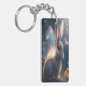 Porte-clés Lapin Papillon (Devant gauche)