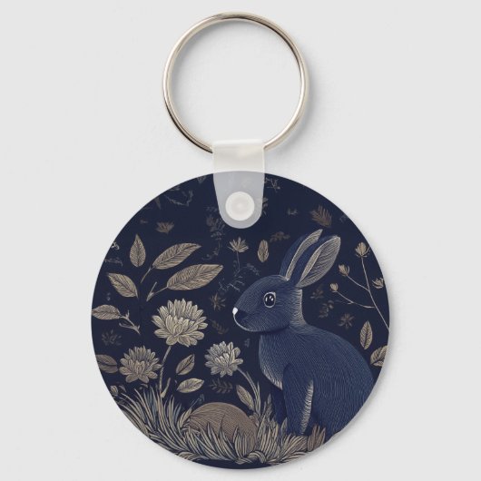 Porte-clés Lapin Whimsical (Recto)