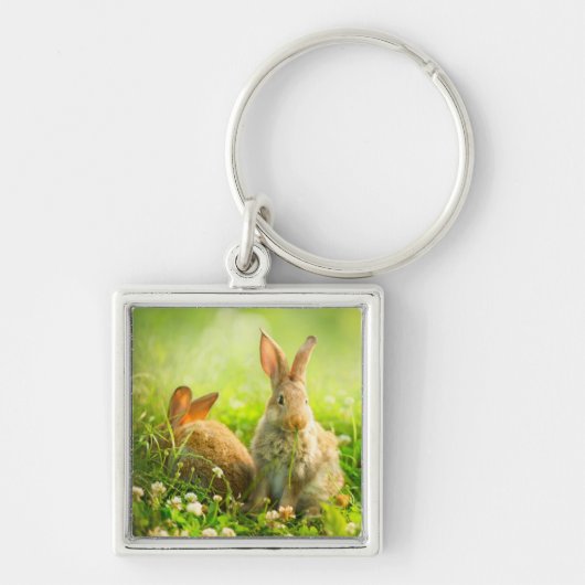 Porte-clés Lapins de Pâques (Devant)
