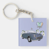 Porte-clés Lapis Grey Figaro key chain (Devant)