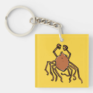Porte-clés l'araignée de mer groovy