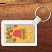 Porte-clés L'arcane principale carte de tarot Empress (Recto)