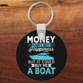 Porte-clés L'argent ne peut pas acheter le bonheur mais il po (Recto)