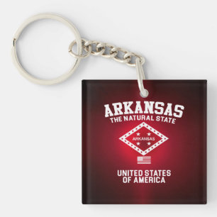 Porte-clés L'Arkansas L'État Naturel