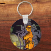 Porte-clés L'armée construit des hommes (Recto)