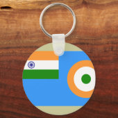 Porte-clés L'armée de l'air indienne, Inde (Recto)