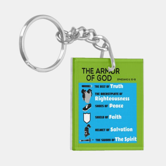 Porte-clés L'Armure de Dieu (Devant gauche)