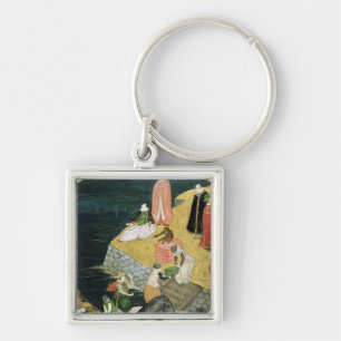Porte-clés L'arrivée du Portugais au Japon