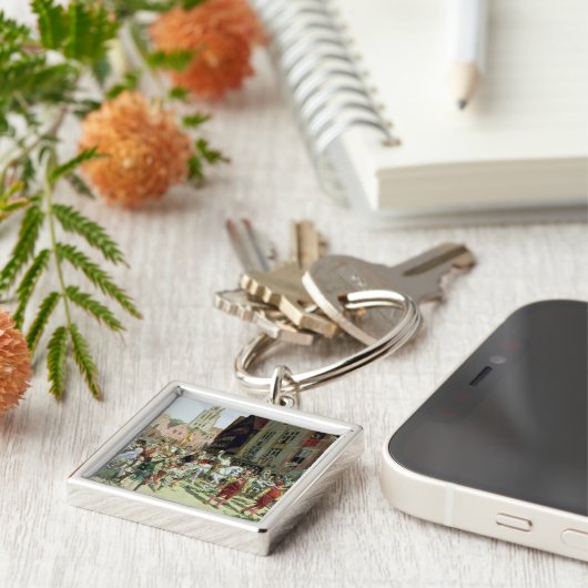 Porte-clés L'arrivée triomphale à Rotterdam (Côté)