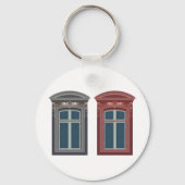 Porte-clés L'Art Architectural Ornate De Fenêtre Européenne (Verso)