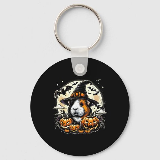Porte-clés L'art de la sorcière Halloween (Recto)