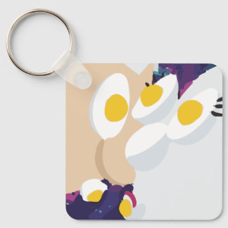Porte-clés L'art de l'oeuf RG RA