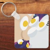 Porte-clés L'art de l'oeuf RG RA (Recto)